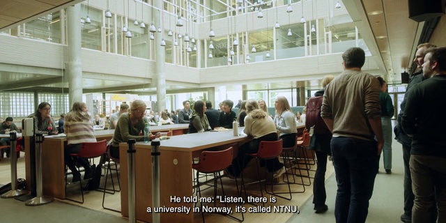 Video Reference: Furniture, Building, Chair, Table, Interior design, Flooring, Customer, Suit, Event, Urban design