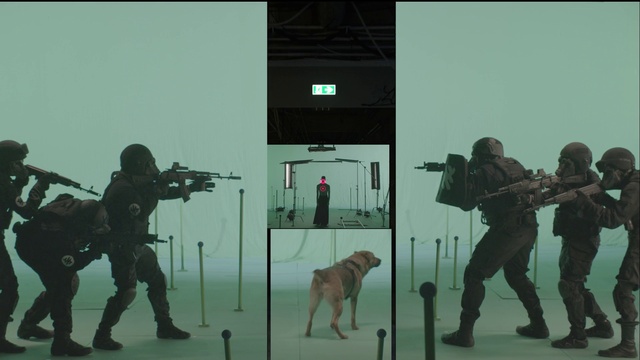 Video Reference: Squad, Ballistic vest, Military uniform, Military person, Machine gun, Air gun, Military camouflage, Shooter game, Marines, Soldier