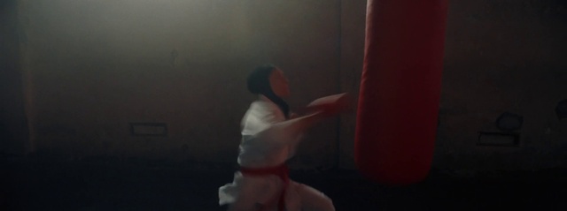 Video Reference: Elbow, Event, Carmine, Human leg, Fun, Darkness, Paint, Flesh, Room, Visual arts