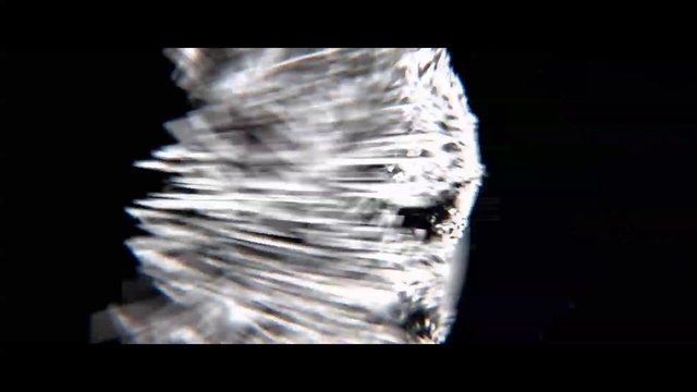 Video Reference: Font, Natural material, Darkness, Transparent material, Fashion accessory, Electric blue, Metal, Macro photography, Art, Transparency