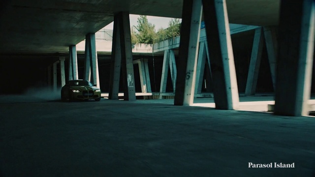 Video Reference: Vehicle, Automotive lighting, Tints and shades, Car, Darkness, Symmetry, Column, Tree, Rolling, Personal luxury car