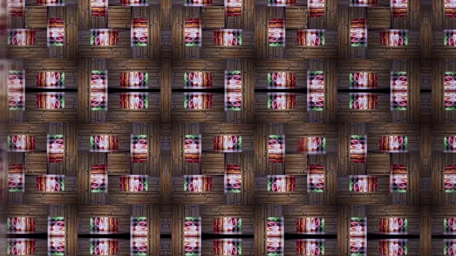 Video Reference: Shelf, Building, Glass, Stained glass, Landmark, Font, Publication, Symmetry, Pattern, Human settlement