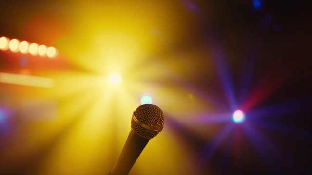 Video Reference: Microphone, Entertainment, Music, Microphone stand, Gas, Audio equipment, Technology, Event, Lens flare, Sky