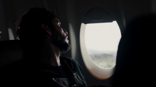 Video Reference: Mouth, Flash photography, Jaw, Tints and shades, Sky, Fun, Beard, T-shirt, Darkness, Facial hair