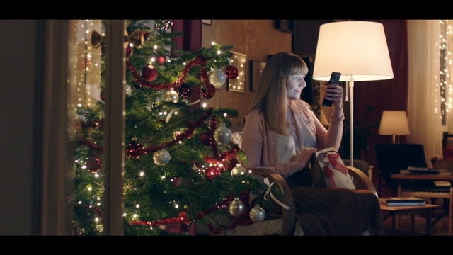 Video Reference: Christmas tree, Christmas ornament, Lamp, Ornament, Christmas decoration, Holiday ornament, Tints and shades, Event, Evergreen, Holiday