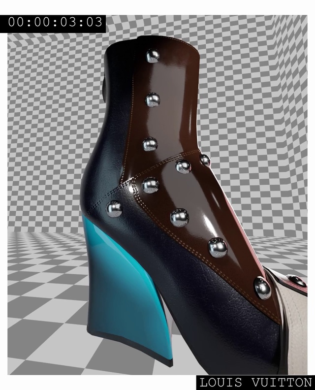 Video Reference: Bicycle part, Font, Basic pump, Magenta, Human leg, Electric blue, Synthetic rubber, Leather, Foot, Fashion accessory