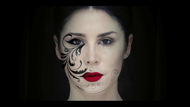 Video Reference: Nose, Lip, Lipstick, Eyebrow, Eyelash, Mouth, Neck, Human body, Ear, Jaw