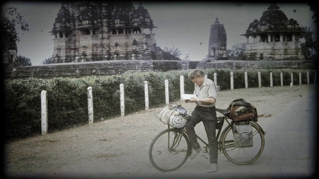 Video Reference: Bicycle, Wheel, Tire, Photograph, Bicycle tire, White, Bicycles--Equipment and supplies, Bicycle wheel, Bicycle frame, Bicycle handlebar