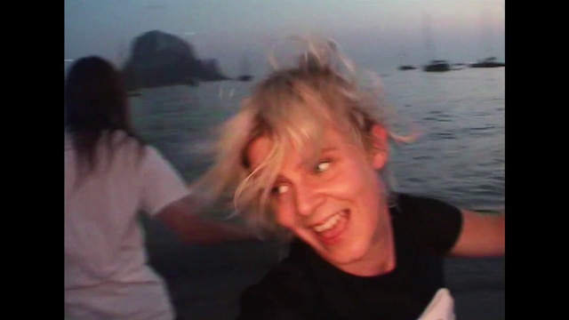 Video Reference: Water, Smile, Sky, Flash photography, Jaw, Body of water, Gesture, Happy, Travel, Lake