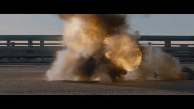 Video Reference: Sky, Pollution, Gas, Smoke, Heat, Event, Horizon, Asphalt, Cloud, Flame