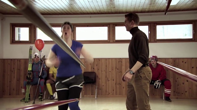 Video Reference: Window, Shorts, Chair, Entertainment, Event, Contact sport, Performing arts, Leisure, Recreation, Combat sport