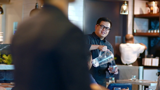 Video Reference: Vision care, Eyewear, Drinkware, Plastic bottle, Water bottle, Happy, Drink, Drinking water, T-shirt, Event