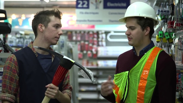 Video Reference: Hard hat, Fashion, High-visibility clothing, Helmet, Workwear, Engineer, Personal protective equipment, Event, Engineering, Job