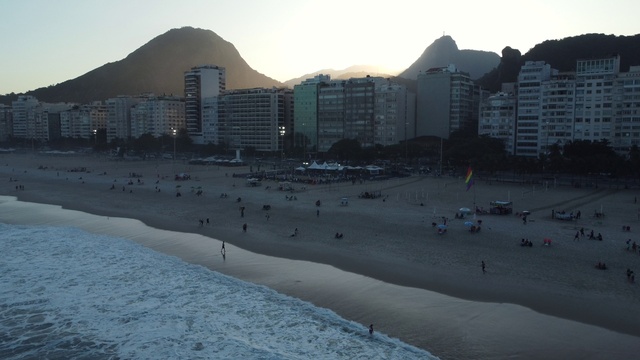 Video Reference: Building, Sky, Water, Snow, Body of water, Beach, Coastal and oceanic landforms, Atmospheric phenomenon, Window, Biome