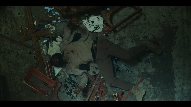 Video Reference: Flash photography, Space, Darkness, Font, Art, Visual arts, Event, Room, Carmine, Fiction