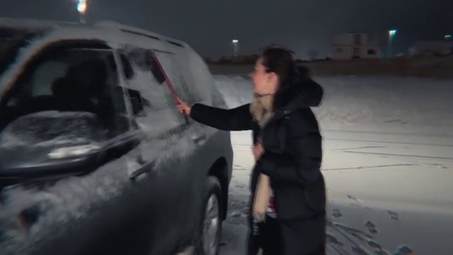 Video Reference: Car, Land vehicle, Vehicle, Tire, Automotive lighting, Wheel, Automotive tire, Automotive design, Motor vehicle, Snow