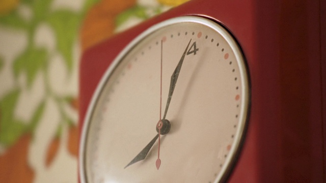 Video Reference: Clock, Measuring instrument, Watch, Wood, Circle, Font, Fashion accessory, Analog watch, Wall clock, Interior design