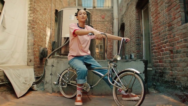 Video Reference: Bicycle, Tire, Wheel, Land vehicle, Bicycle wheel, Photograph, Bicycle frame, Bicycle wheel rim, Bicycle tire, Crankset