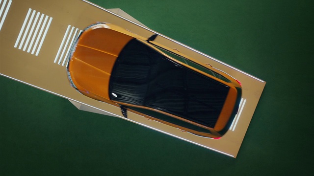 Video Reference: Automotive lighting, Hood, Rectangle, Automotive exterior, Vehicle door, Font, Automotive design, Triangle, Logo, Art