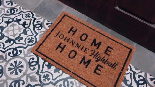 Video Reference: Rectangle, Wood, Font, Flooring, Metal, Pattern, Electric blue, Hardwood, Number, Nameplate