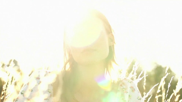 Video Reference: Sky, Flower, People in nature, Happy, Eyewear, Petal, Grass, Lens flare, Meadow, Long hair