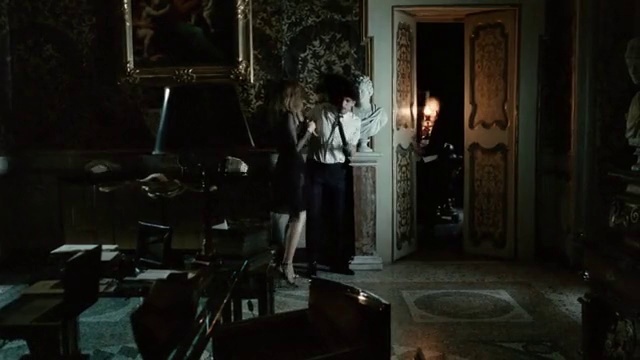 Video Reference: Building, Flash photography, Door, Interior design, Picture frame, Window, House, Midnight, Event, Wood