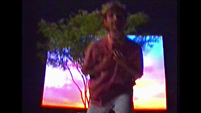 Video Reference: Entertainment, Performing arts, Music artist, Display device, Magenta, Music, Event, Technology, Electric blue, Artist