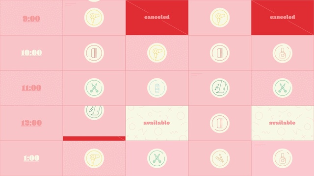 Video Reference: Colorfulness, Product, Font, Pink, Rectangle, Material property, Magenta, Pattern, Circle, Symmetry