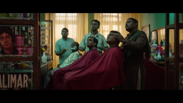 Video Reference: Sleeve, T-shirt, Magenta, Event, Fun, Fashion design, Room, Visual arts, Conversation, Sitting