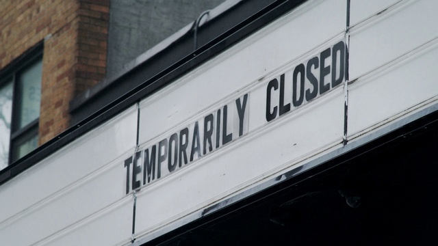 Video Reference: Building, Font, Motor vehicle, Facade, Signage, City, Monochrome photography, Fixture, Brick, Monochrome