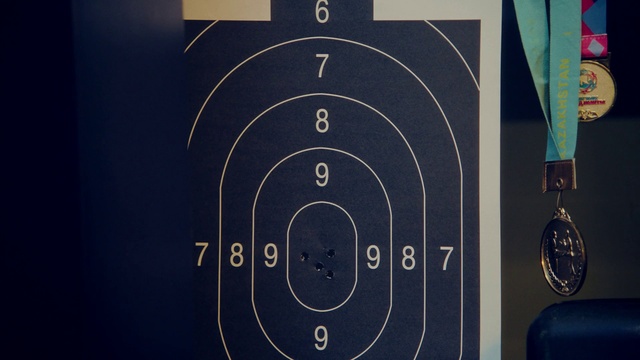 Video Reference: Font, Circle, Precision sports, Symmetry, Electric blue, Pattern, Recreation, Number, Fixture, Science