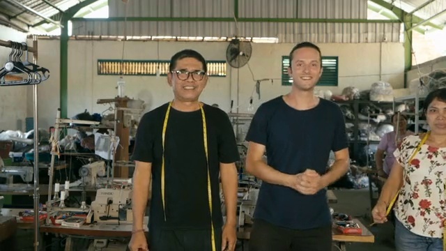 Video Reference: Smile, Sleeve, T-shirt, Engineering, Event, Machine, Eyewear, Recreation, Room, Belt