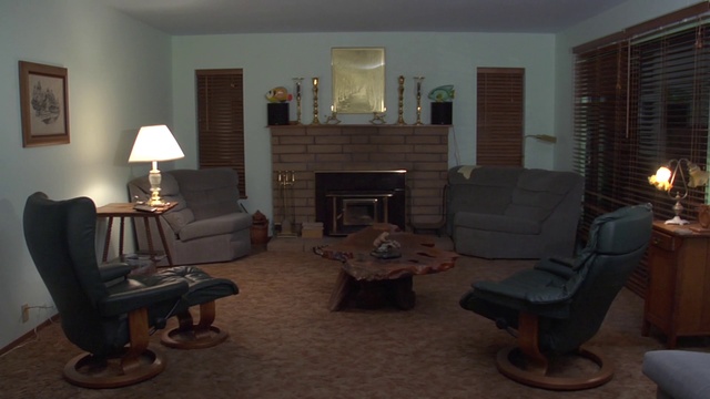 Video Reference: Picture frame, Furniture, Table, Couch, Comfort, Wood, Lighting, Interior design, Flooring, Living room