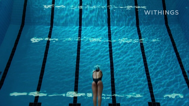 Video Reference: Water, Swimming pool, Blue, Azure, Human body, Line, Aqua, Leisure, Rectangle, Electric blue