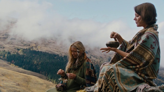 Video Reference: Cloud, Sky, Happy, Plant, Travel, Landscape, People in nature, Mountain, Grassland, Grass