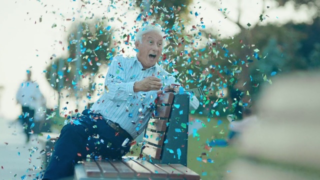 Video Reference: People in nature, Azure, Branch, Happy, Aqua, Fun, Electric blue, Grass, Event, Leisure