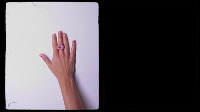 Video Reference: Gesture, Wrist, Tints and shades, Nail care, Nail, Gadget, Wood, Rectangle, Magenta, Technology