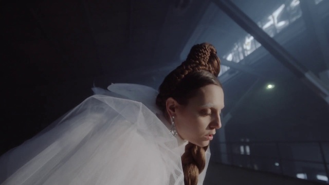 Video Reference: Flash photography, Wedding dress, Bride, Fashion design, Bridal veil, Bridal accessory, Headpiece, Bridal clothing, Gown, Happy