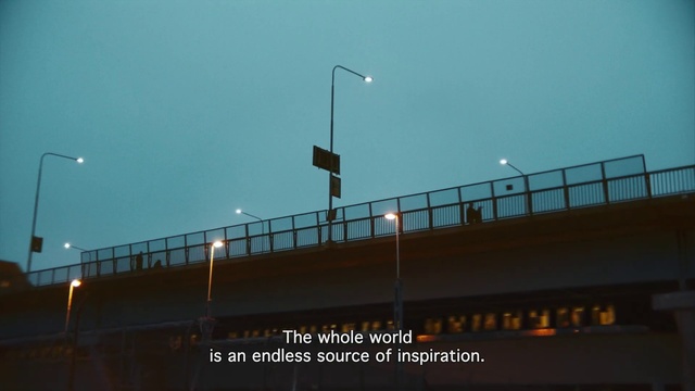 Video Reference: Street light, Sky, Light, Lighting, Electricity, Road, Fence, Bridge, City, Handrail