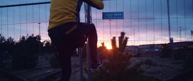 Video Reference: Sky, Plant, Asphalt, Tree, Gas, Road surface, Sunrise, Dusk, Heat, Sunset