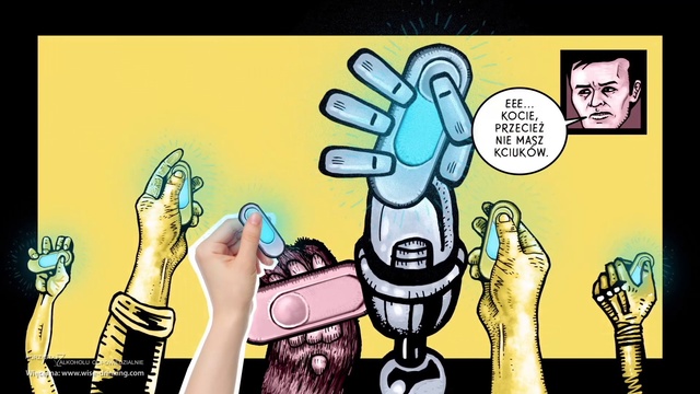 Video Reference: Cartoon, Facial expression, Organ, Human, Happy, Organism, Art, Thumb, Finger, Font