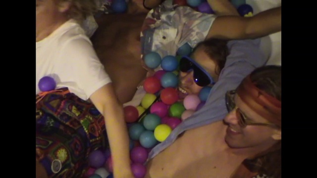 Video Reference: Glasses, Iris, Finger, Sunglasses, Happy, Toy, Balloon, Chest, Leisure, T-shirt