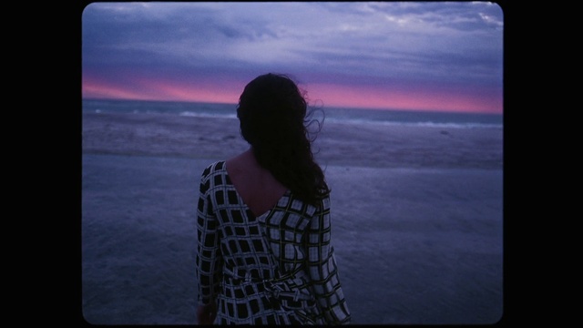 Video Reference: Cloud, Sky, Water, Purple, Flash photography, Rectangle, Window, Body of water, Horizon, Magenta