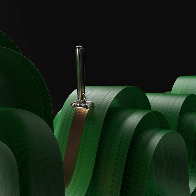 Video Reference: Terrestrial plant, Automotive design, Gas, Close-up, Electric blue, Symmetry, Macro photography, Circle, Art, Darkness