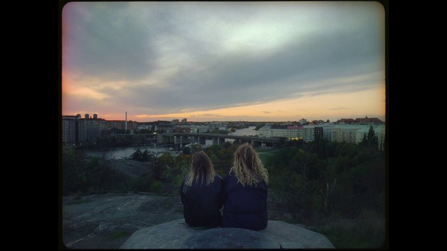 Video Reference: Cloud, Sky, Window, Rectangle, Dusk, Sunset, Landscape, Tints and shades, Horizon, Sunrise