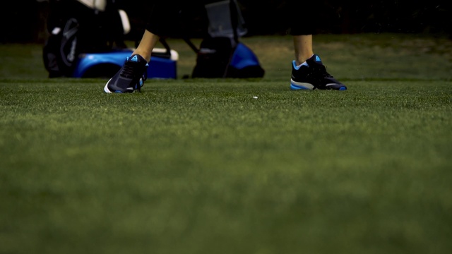 Video Reference: Footwear, Shoe, Leg, Grass, Knee, Player, Flooring, Sneakers, Sports gear, Sportswear