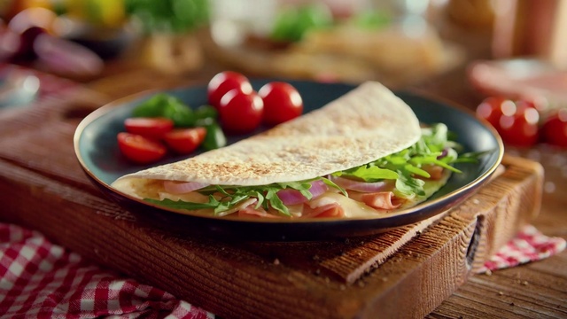 Video Reference: Food, Tableware, Ingredient, Recipe, Cuisine, Fines herbes, Plate, Dish, Tortilla, Produce