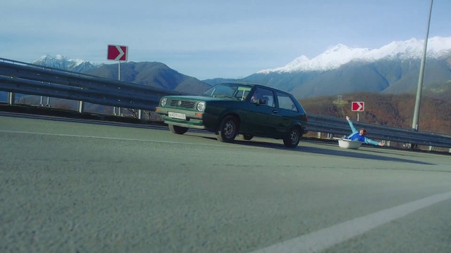 Video Reference: Wheel, Car, Vehicle, Tire, Sky, Mountain, Motor vehicle, Cloud, Asphalt, Automotive tire