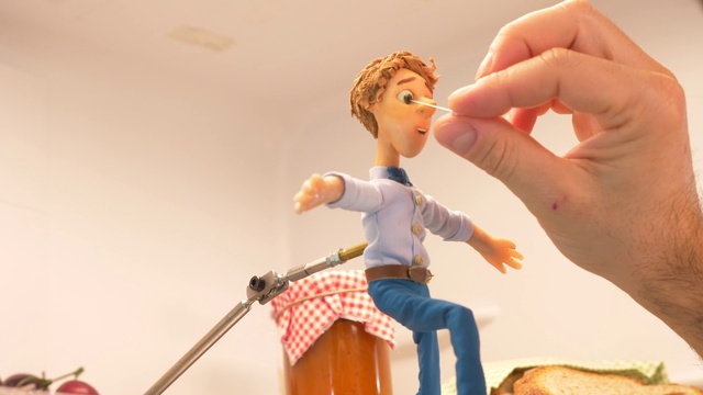 Video Reference: Toy, Doll, Gesture, Wood, Happy, Art, Fun, Child, Thumb, Animation