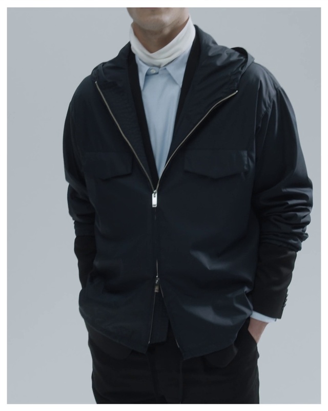 Video Reference: Dress shirt, Coat, Sleeve, Jacket, Grey, Collar, Blazer, Button, Electric blue, Magenta